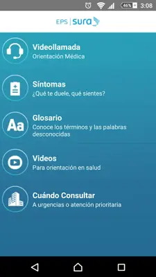 Orientación en Salud android App screenshot 7